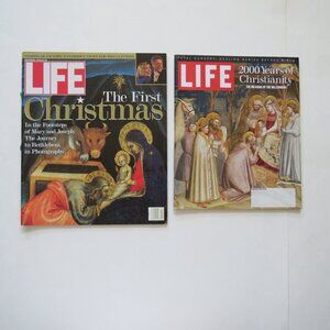 Life Magazines 2000 Years of Christianity The First Christmas in Photographs